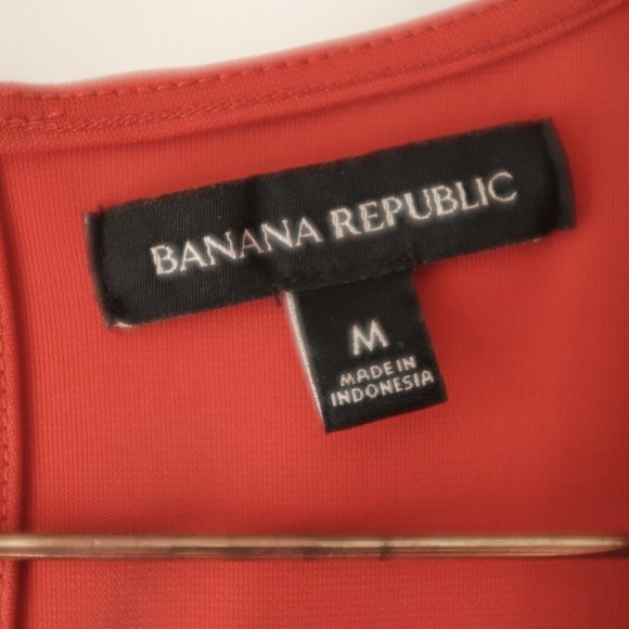 Terracotta Red Banana Republic V-neck Jumpsuit - Picture 3 of 4